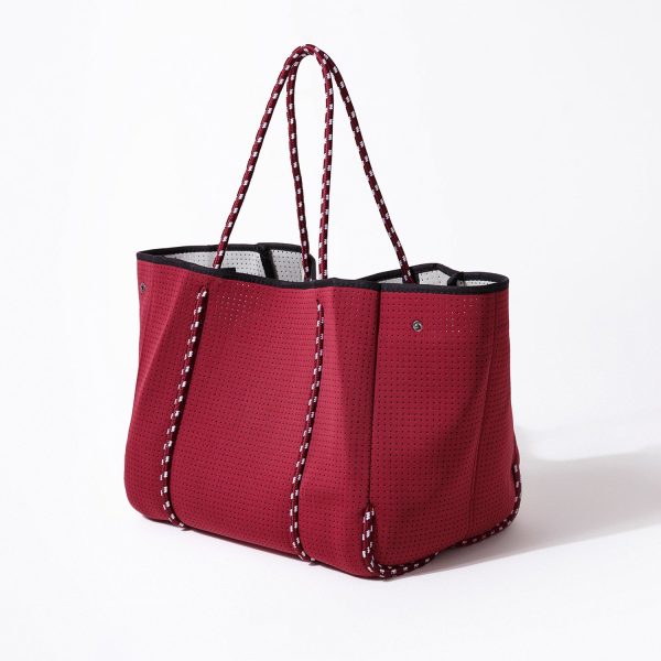 EVERYDAY TOTE BURGUNDY Online now