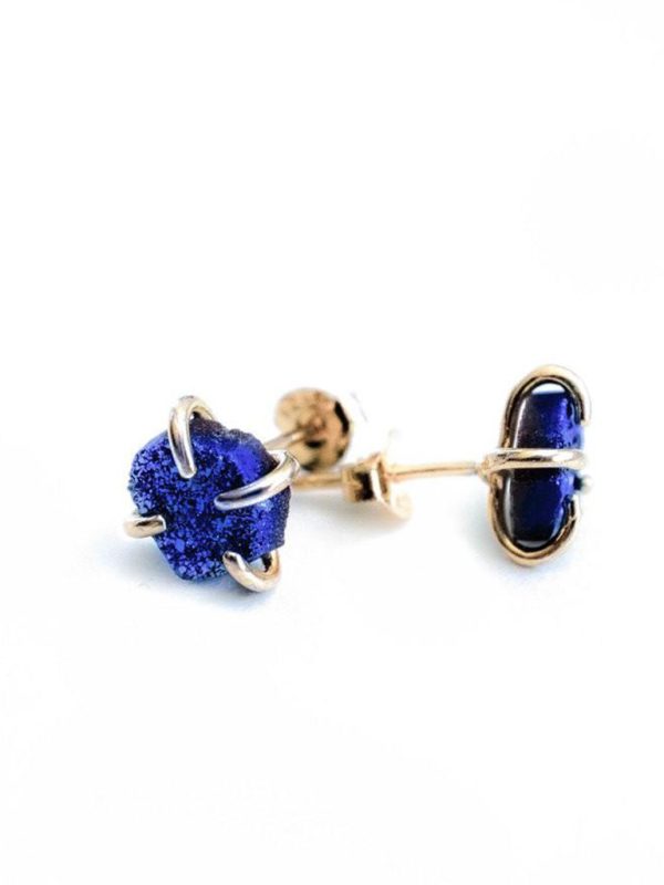 Gemstone Prong Studs Discount