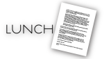 Lunch  Script on Sale