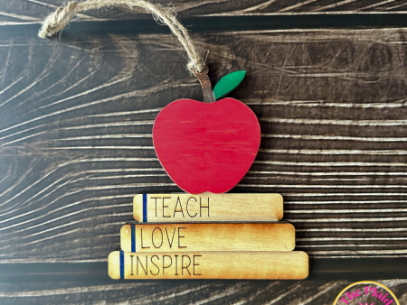 Teach, Love, Inspire Ornament on Sale