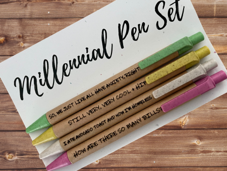 Eco Friendly Pen Set - Millennial Fashion