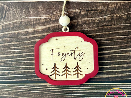 Family Name Ornament Online Hot Sale