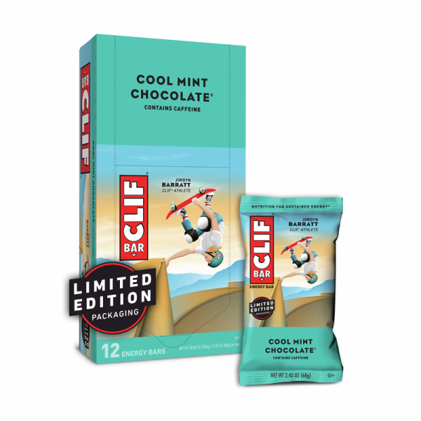 CLIF Cool Mint Chocolate w  Caffeine 12ct. Online