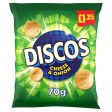 Discos Cheese & Onion Pack of 16 x 70gm Sale