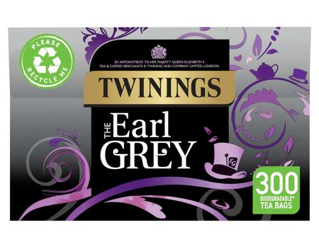 Twinings Earl Grey Tea Bags Pack of 1x300 Supply