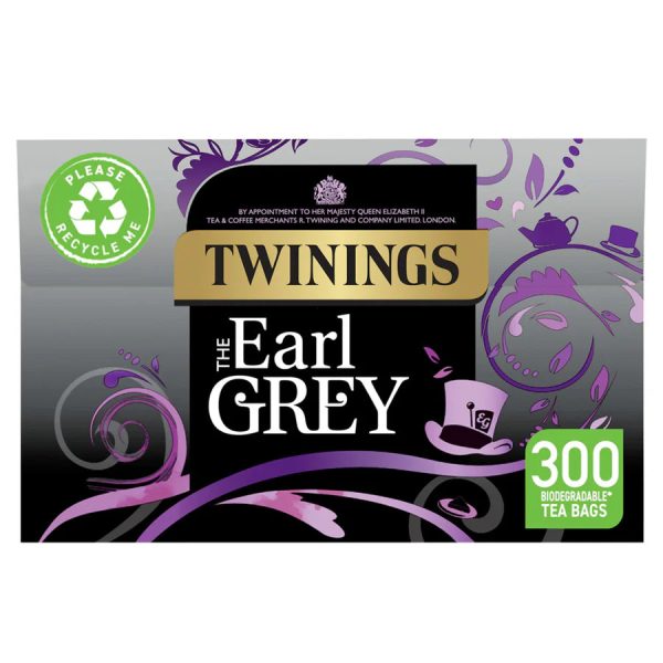 Twinings Earl Grey Tea Bags Pack of 1x300 Supply