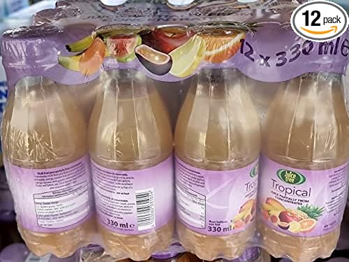 Juice tree Tropical Juice Added Sugar Pack of 12 x 330ml For Discount