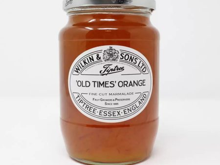 Wilkin & Sons Tiptree  Old Times  Orange Fine Cut Marmalade Pack of 908g For Sale