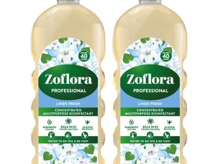 Zoflora Concentrated Disinfectant Pack of  2 x 1L Online Hot Sale