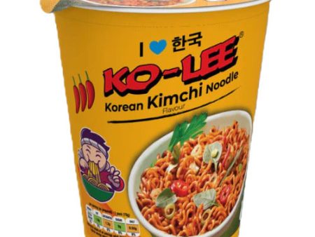 Ko Lee Korean Cup Kimchi Pack of 6 x 65g on Sale