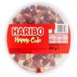 Haribo Happy Cola Bottles Sweet Tub Pack of 492gm (BEST BEFORE DATE 01 2025) Online Sale