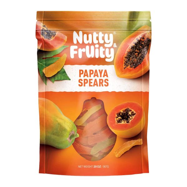 Nutty and Fruity Papaya Slices Pack of 1x567g Cheap