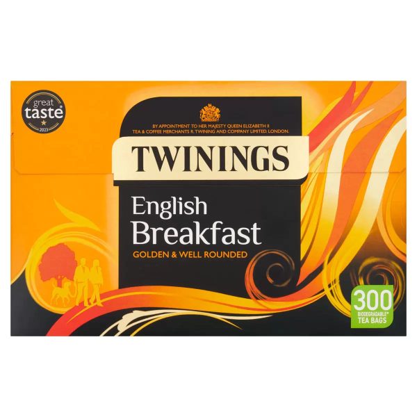 Twinings English Breakfast Tea Bags Pack of 1x300g Discount