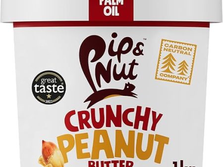 Pip & Nut - Crunchy Peanut Butter Pack of 1kg Online Hot Sale