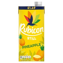 Rubicon Still Pineapple Juice Drink Pack of 12x1L Supply