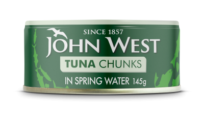 John West Tuna Chunks in Spring Water Pack of 10x145g For Discount