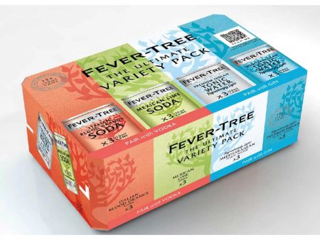 Fever-Tree Variety Pack of 2 x 12 x 150ml For Discount