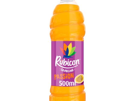 Rubicon Sparkling Passion Fruit Juice Soft Drink Pack of 12x500ml Online