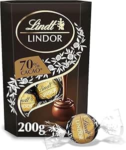 Lindt Lindor 70% Chocolate Truffles Pack of 200G Sale