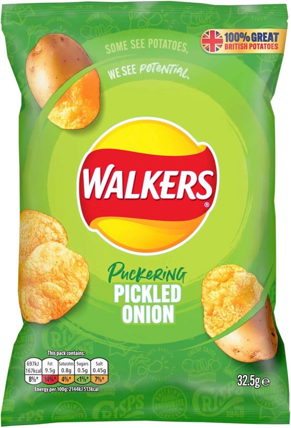 Walkers Crisps Grab bag Pack of 32x32.5g Online Sale