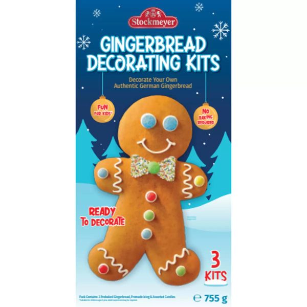 Stockmeyer Gingerbread Decorating Kit Pack of 755g For Cheap