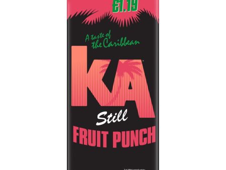 KA Still Fruit Punch 12x1L For Discount