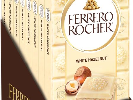 Ferrero Rocher Tablet White Chocolate Bars 8x90g Online Hot Sale