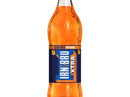 IRN-BRU XTRA Zero No Sugar & Low Calorie Fizzy Drinks Bottles Pack of 12x500ml Discount