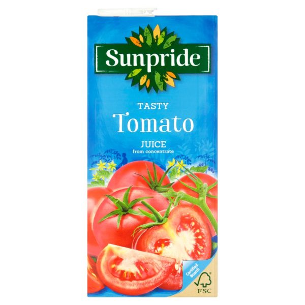 Sunpride Tasty Tomato Juice from Concentrate Pack of 1L Online Hot Sale