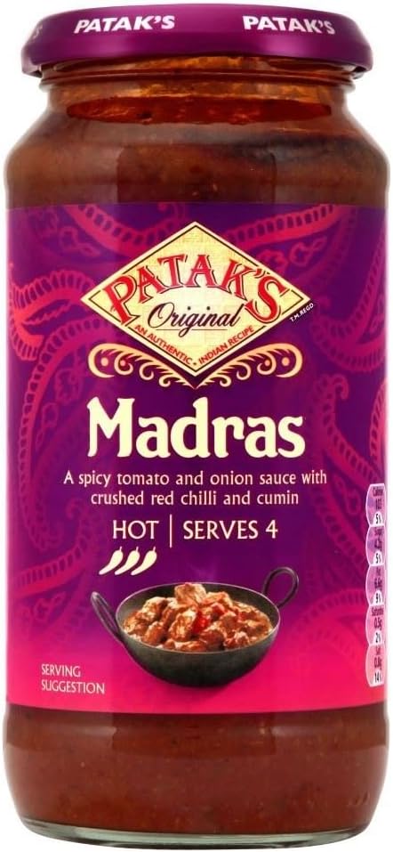 Pataks Madras Paste Pack of 6x450g Online