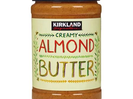 Kirkland Signature Creamy Almond Butter, 765g For Sale