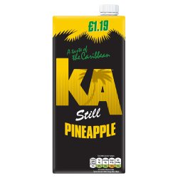 KA Still Pineapple 12x1L Sale