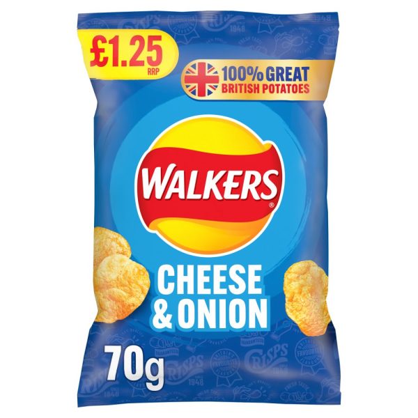 Walkers Crisps Grab bag Pack of 18x70g Online Hot Sale