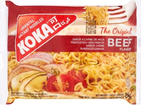 Koka Instant Beef Noodle Packet Pack of 30x85g For Cheap