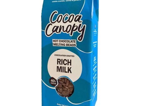 Cocoa Canopy Rich Milk Hot Chocolate Melting Beads Pack of 1x700g Online Sale