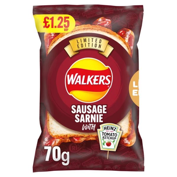 WALKERS Crisps Pack of 18x70g Hot on Sale