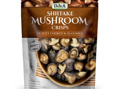 DJ&A Shiitake Mushroom Crisps Pack of 300g Sale