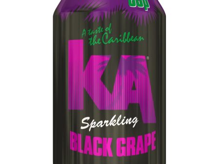 KA Sparkling Black Grape Pack of 24x330ml Online Sale