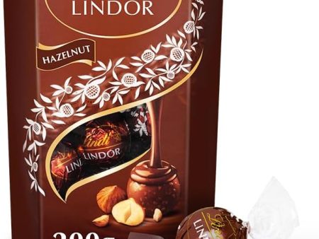 Lindt Lindor Hazelnut Chocolate Truffles Pack of 200 g Cheap