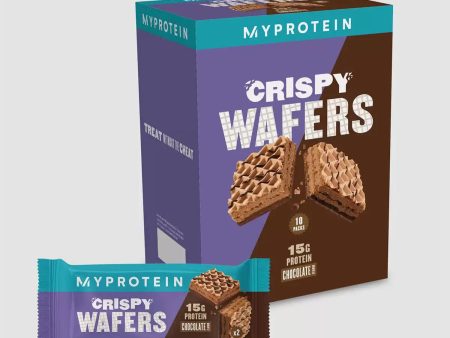 My Protein Chocolate Crispy Wafer Pack of 10x42g Supply