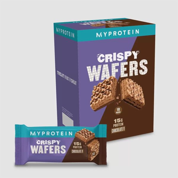 My Protein Chocolate Crispy Wafer Pack of 10x42g Supply