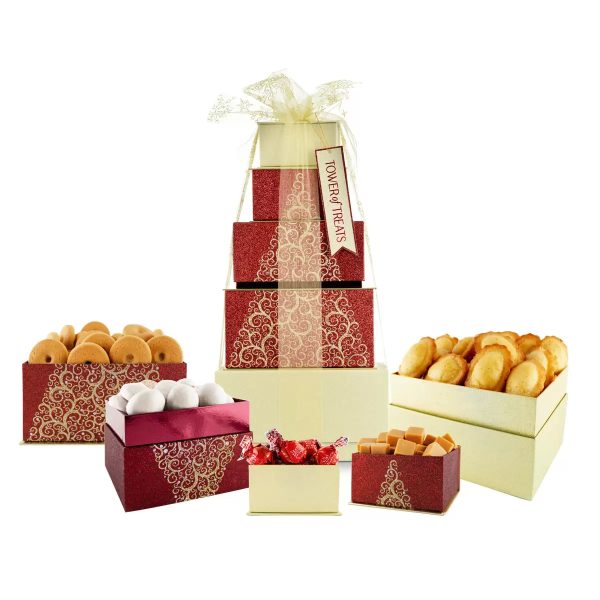 Festive Tower of Treats Pack of 2.2kg in 2 Colours (Random one will be supplied) Online