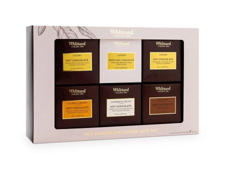 Whittard of Chelsea Hot Chocolate Lovers Gift Set Pack of 6 x 140g Cheap