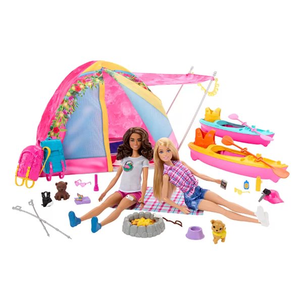 Barbie Outdoor Camping Adventure Playset (3+ Years) Discount