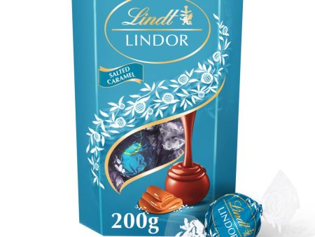 Lindt Lindor Salted Caramel Truffles Pack of 200g Online Hot Sale