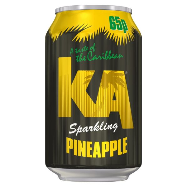 KA Sparkling Pineapple Pack of 24x330ml Online Sale