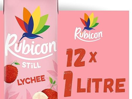 Rubicon Still  Lychee Juice Drink Pack of 12x1L For Discount