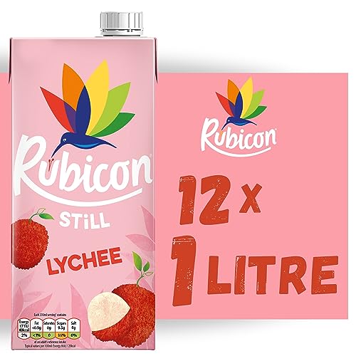 Rubicon Still  Lychee Juice Drink Pack of 12x1L For Discount