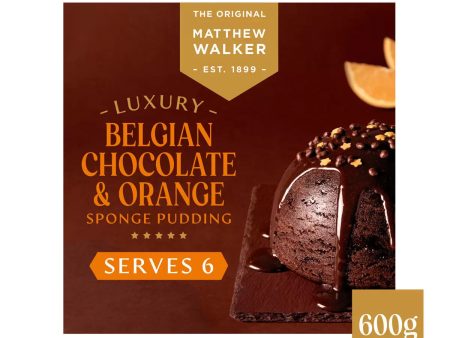 Matthew Walker Chocolate & Orange Sponge Pudding Pack of 600g Online Hot Sale