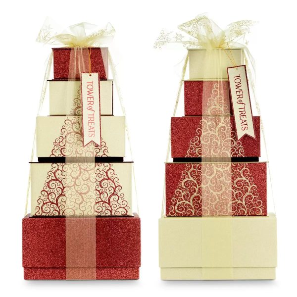 Festive Tower of Treats Pack of 2.2kg in 2 Colours (Random one will be supplied) Online